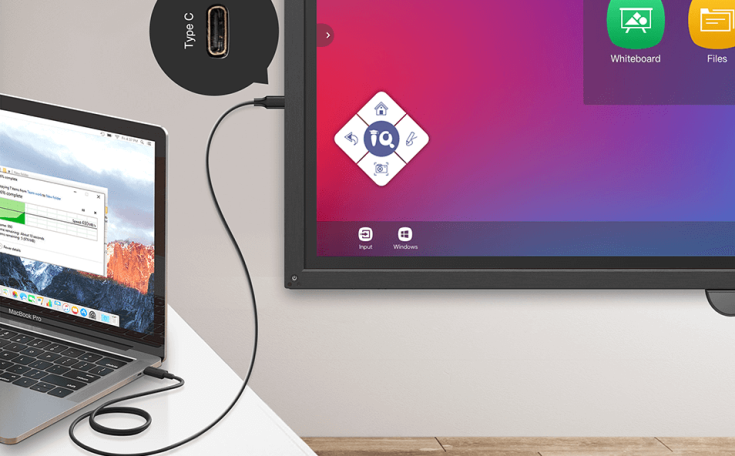 USB Type C connection - Diversified functions by one port